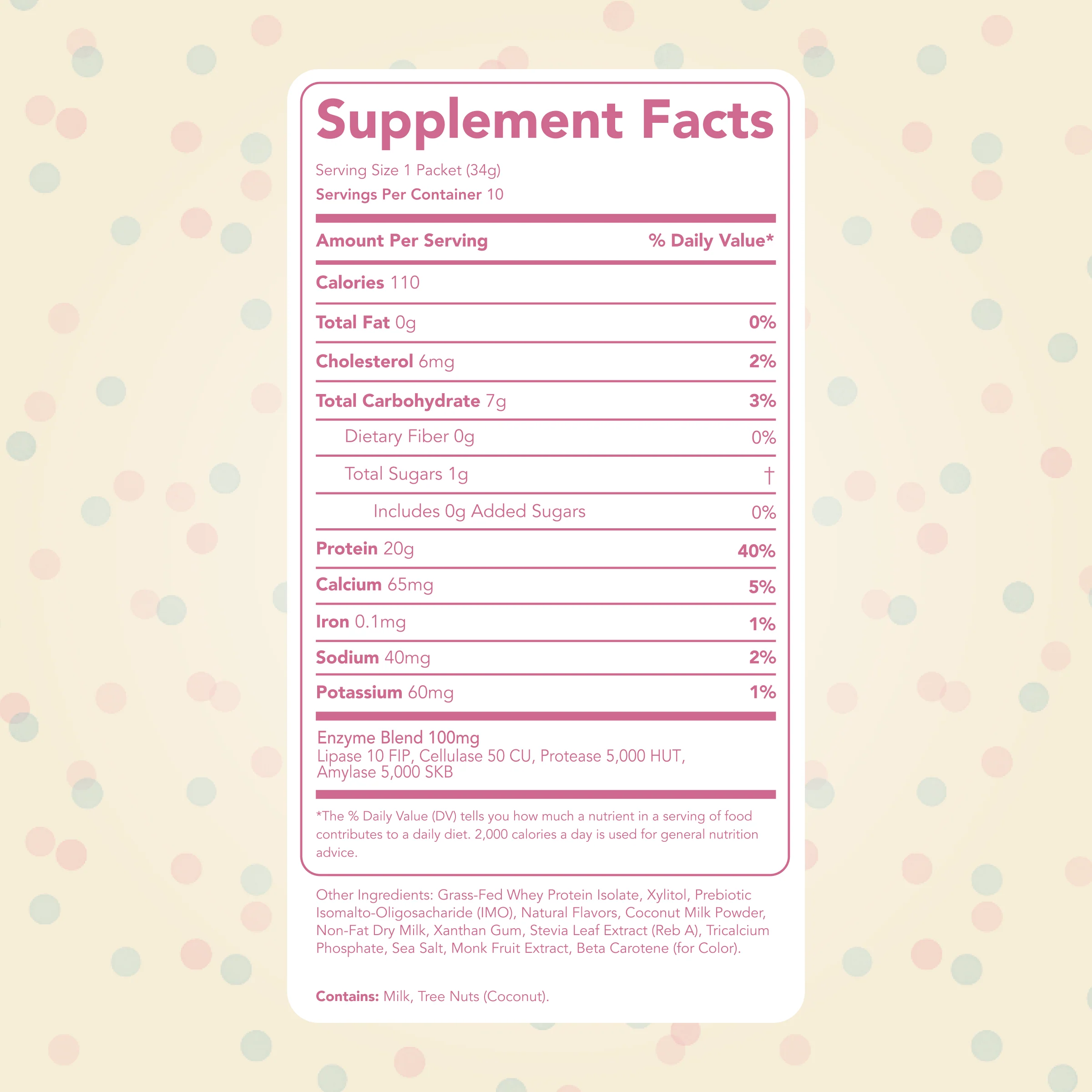 Protein Powder: Cake Batter (10 Single Serving Stick Packs) - Image 5