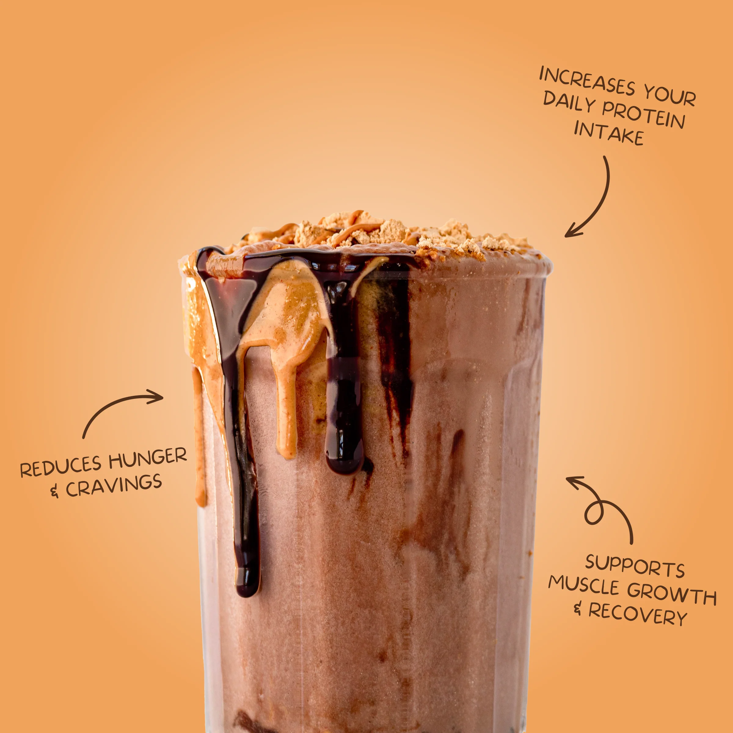 Protein Powder: Chocolate Peanut Butter (10 Single Serving Stick Packs) - Image 6