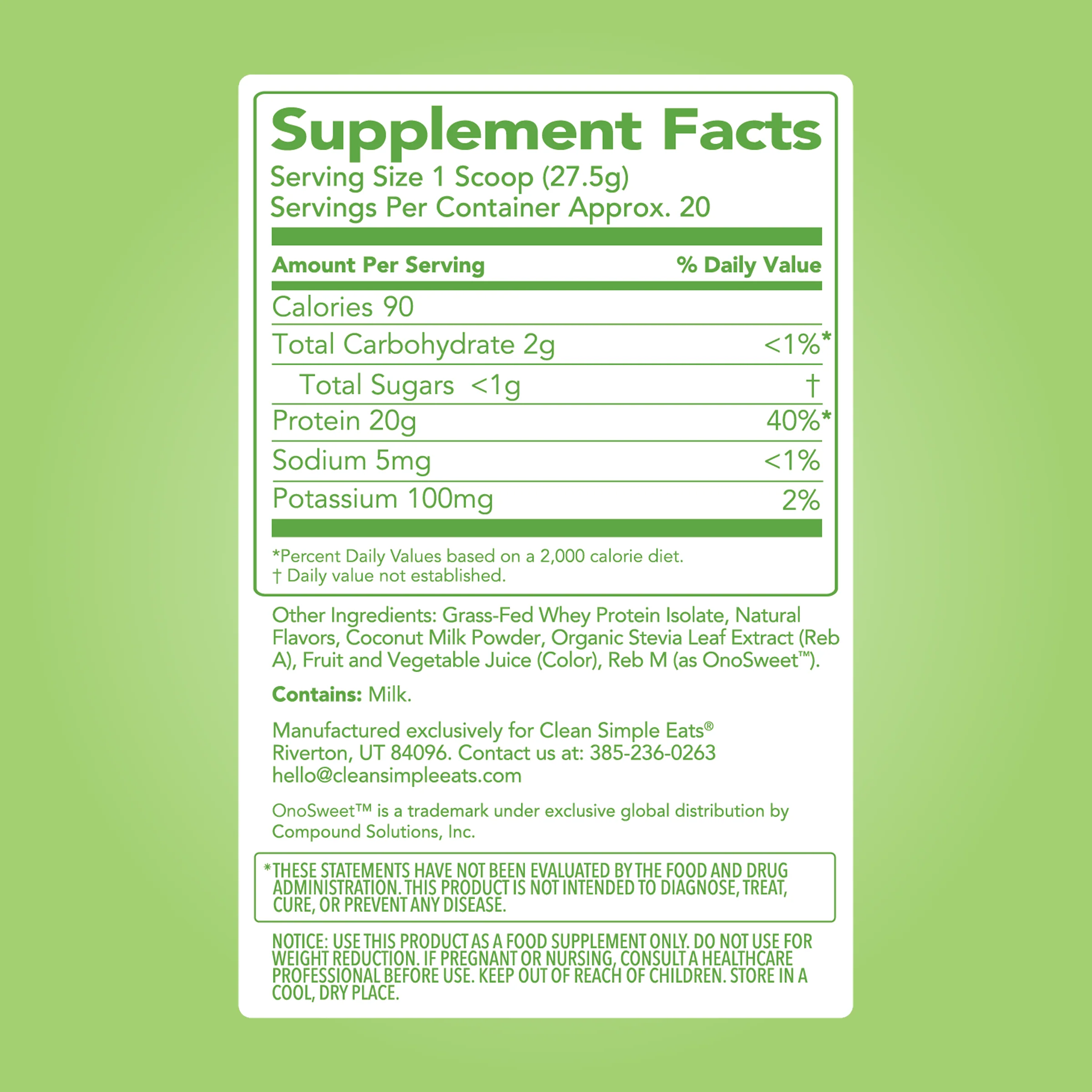 Clear Protein Powder: Sour Candy Watermelon - Image 6