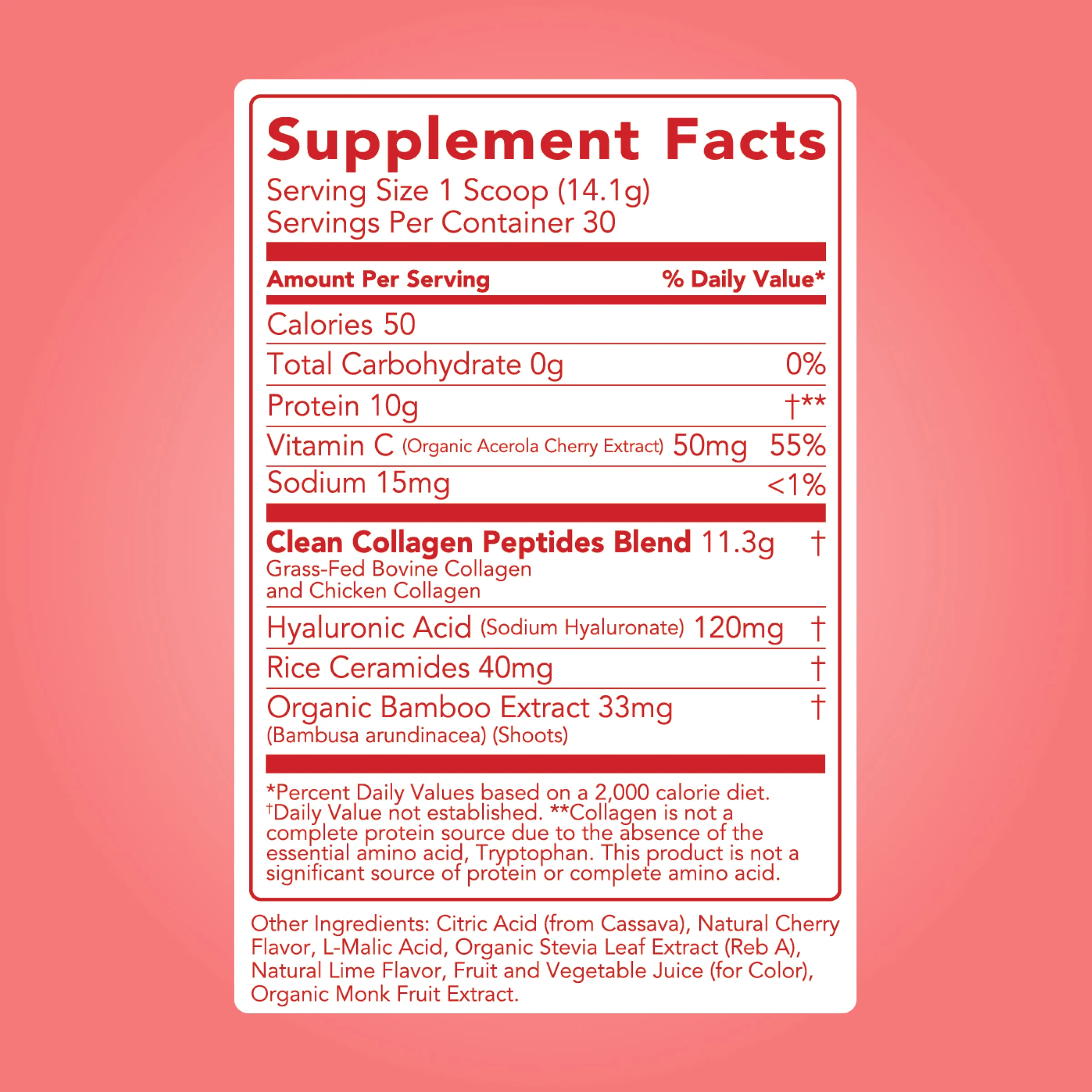 Collagen + Beauty Blend: Cherry Ice (30 Serving) - Image 5