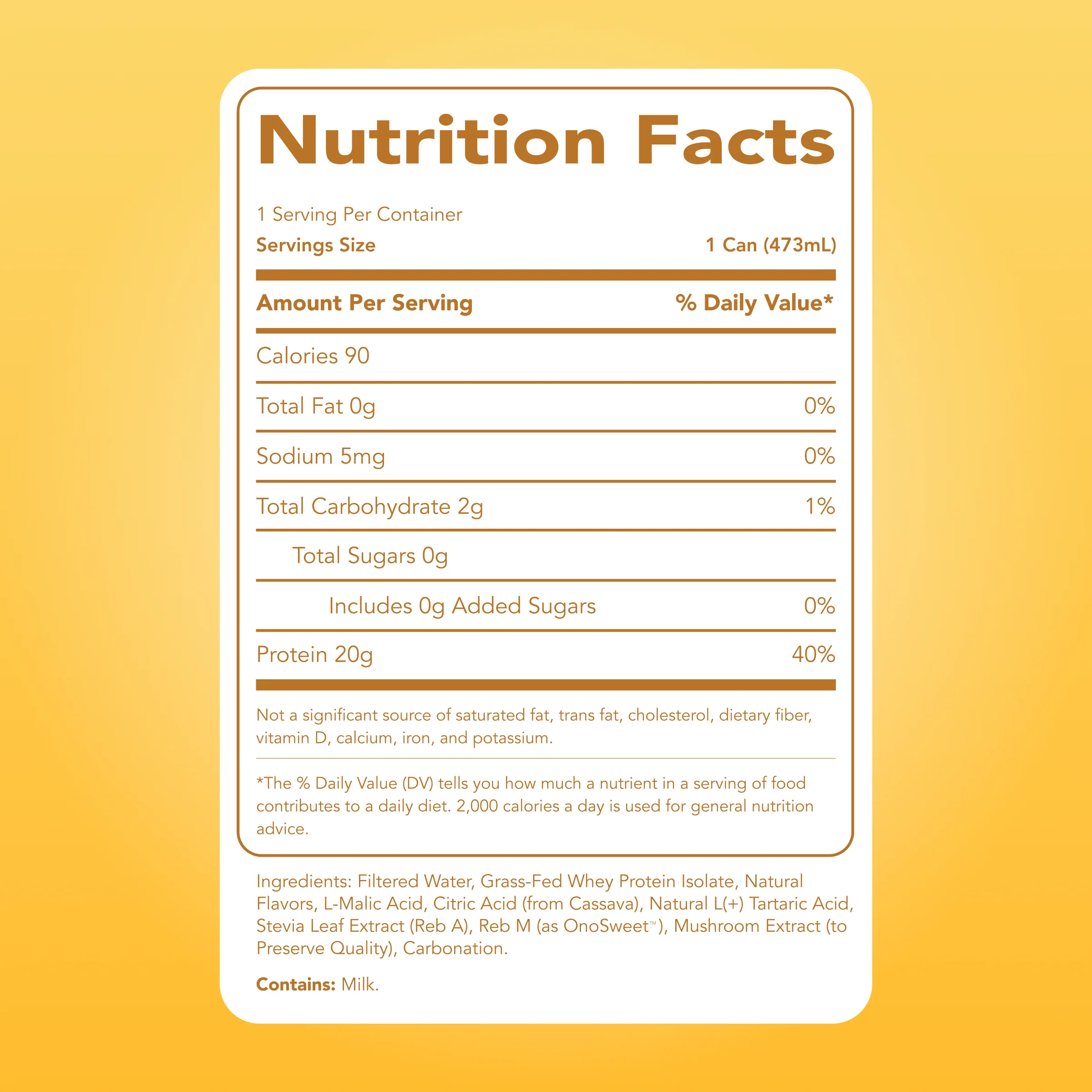 Clear Protein Soda: Frosted Lemonade (16 Oz. | 12 Pack) - Image 5