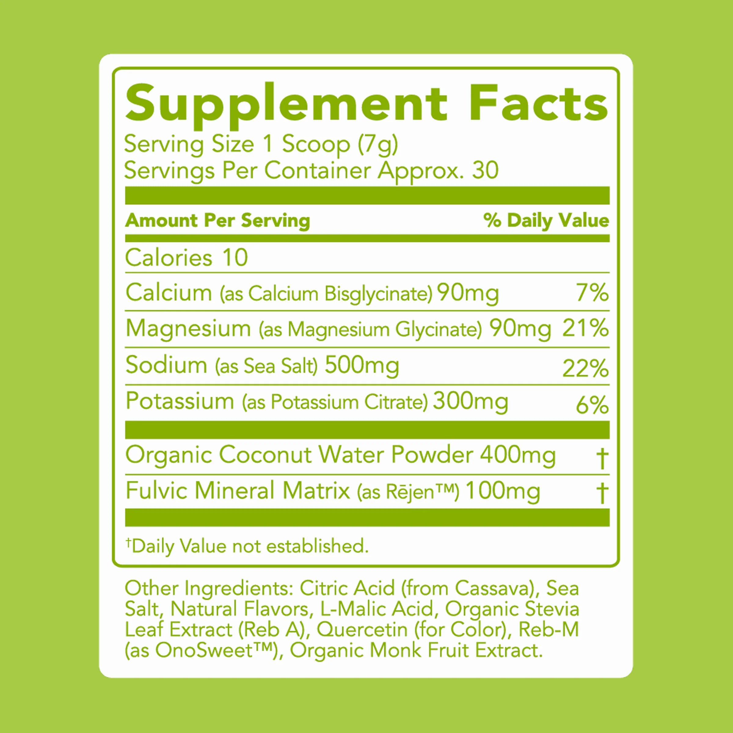 Hydrate + Electrolytes: Lemon Lime (30 Serving Bag) - Image 5
