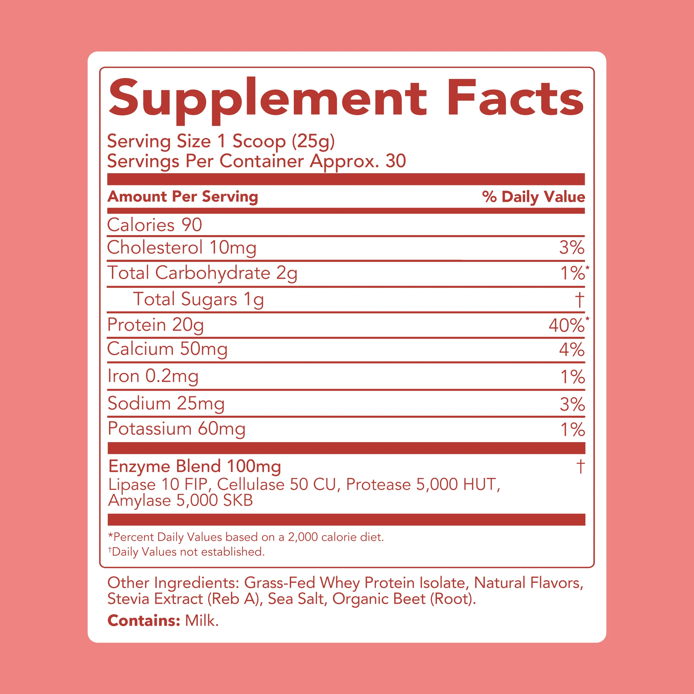 Protein Powder: White Chocolate Peppermint (30 Serving Bag) - Image 5