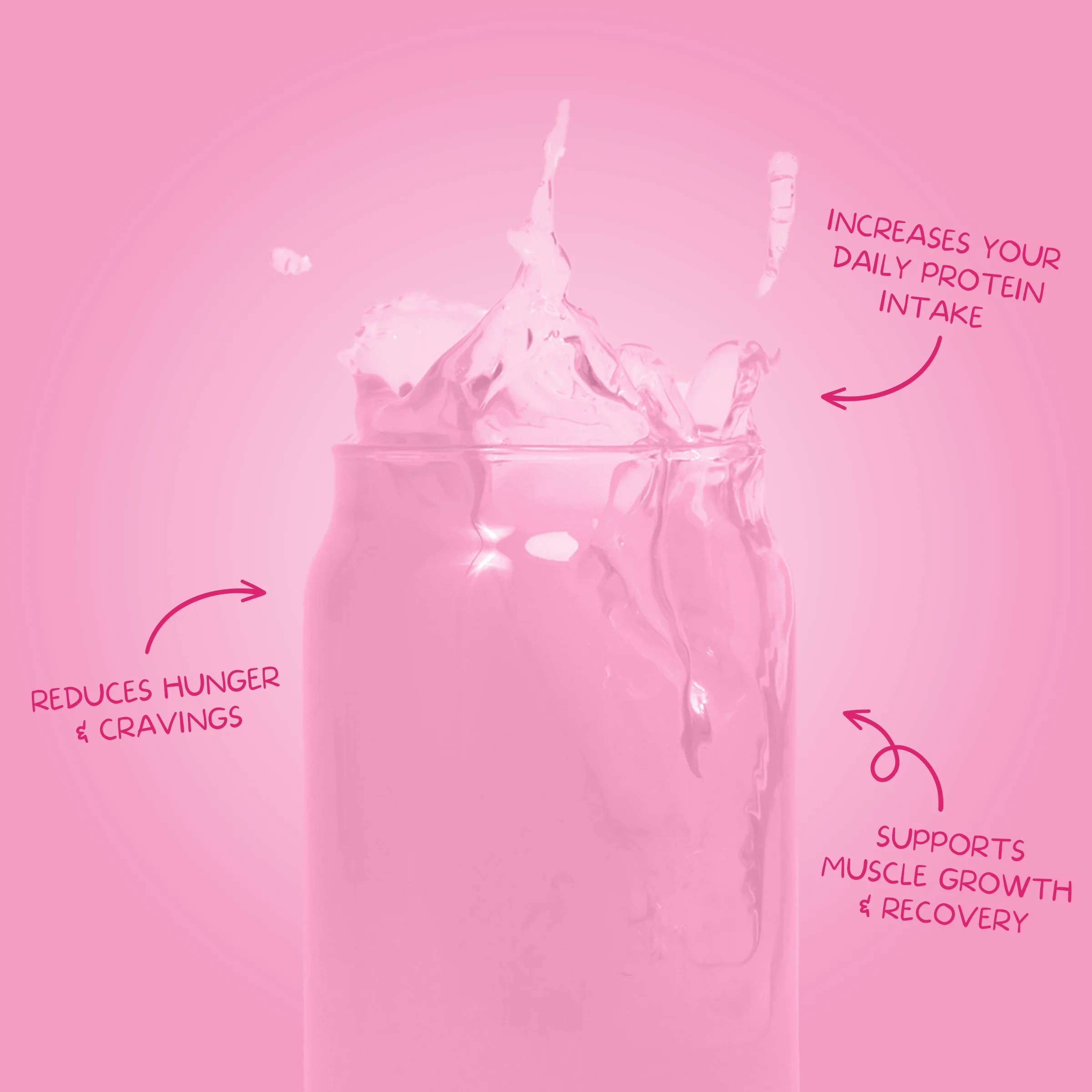 Clear Protein Powder: Pink Burst (20 Serving) - Image 7