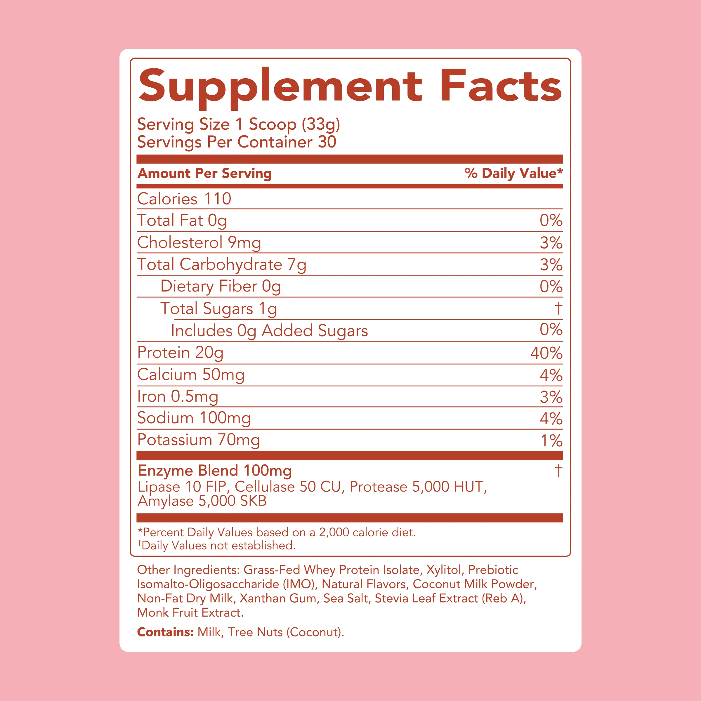 Protein Powder: Strawberry Cheesecake (30 Serving Bag) - Image 5